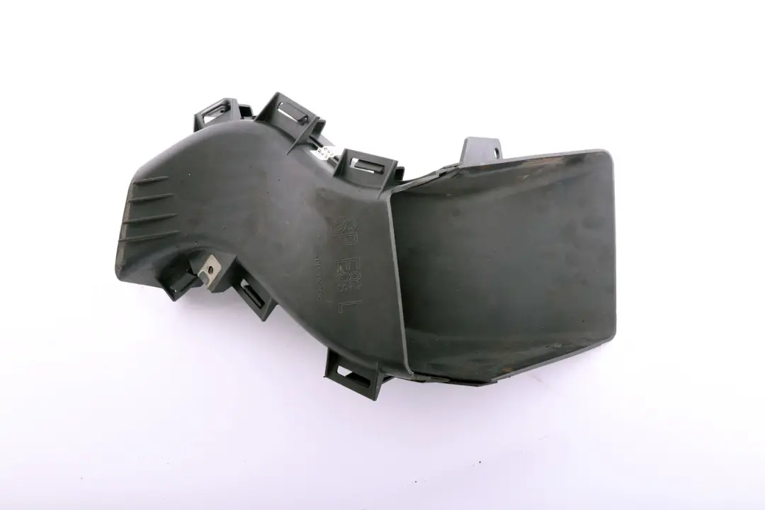 Left N/S Air Duct Brake Front Bumper to BMW 1 Series E82 E88 with Part number 8046327 BMW 1 Series E82 E88 Left N/S Air Duct Brake Front Bumper - SKU 8046327 - Part number 8046327