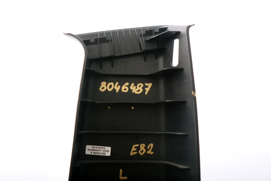 BMW E82 Cover Column B Left N/S Schwarz Black 2996103 - SKU 8046487 - Part number 8046487