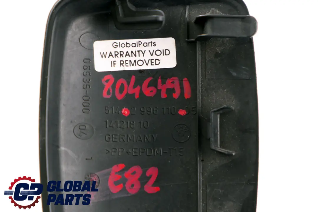 BMW E82 Osłona Podsufitki Tył Czarna 2996110 - SKU 8046491 - Numer Części 8046491