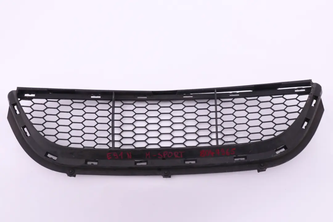BMW 3 Series E90 E91 LCI Grid M-Sport Grille Centre Bumper Front - SKU 8047365 - Part number 8047365