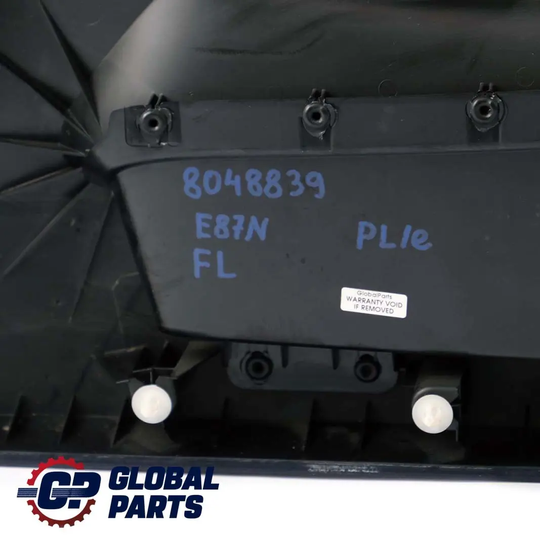BMW 1 E87 LCI Front Left N/S Door Card Lining Panel Flashpoint Black Blue - SKU 8048839 - Part number 8048839