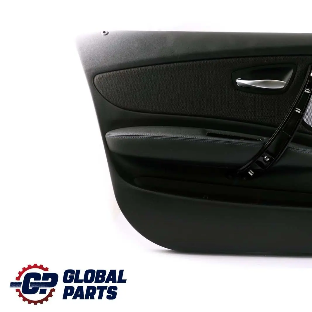 BMW 1 E87 LCI Front Left N/S Door Card Lining Panel Flashpoint Black Blue - SKU 8048839 - Part number 8048839