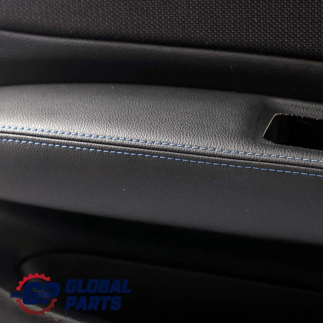 BMW 1 E87 LCI Front Left N/S Door Card Lining Panel Flashpoint Black Blue - SKU 8048839 - Part number 8048839