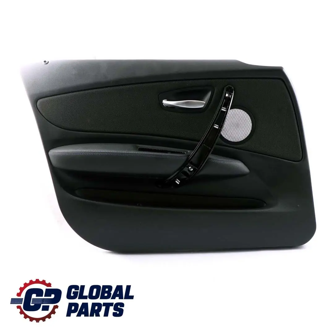 BMW 1 E87 LCI Front Left N/S Door Card Lining Panel Flashpoint Black Blue - SKU 8048839 - Part number 8048839