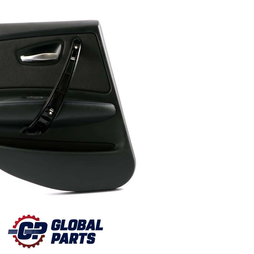 Left N/S Door Card Lining Panel Flashpoint Black Blue to BMW 1 E87 LCI Rear with Part number 8048843 BMW 1 E87 LCI Rear Left N/S Door Card Lining Panel Flashpoint Black Blue - SKU 8048843 - Part number 8048843