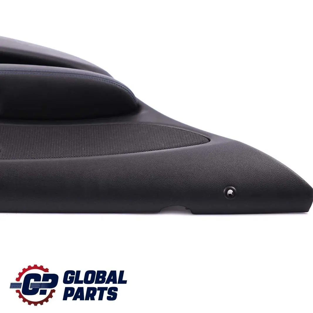 BMW 1 E87 LCI Rear Left N/S Door Card Lining Panel Flashpoint Black Blue - SKU 8048843 - Part number 8048843