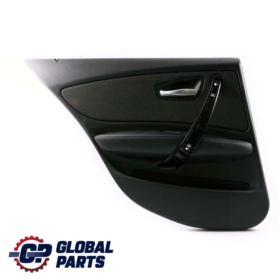BMW 1 E87 LCI Rear Left N/S Door Card Lining Panel Flashpoint Black Blue