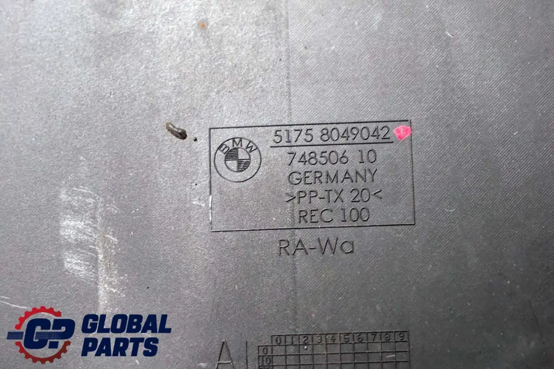 BMW F10 F11 M Paket Abdeckung Unten Rechts - SKU 8049042 - Teilenummer 8049042