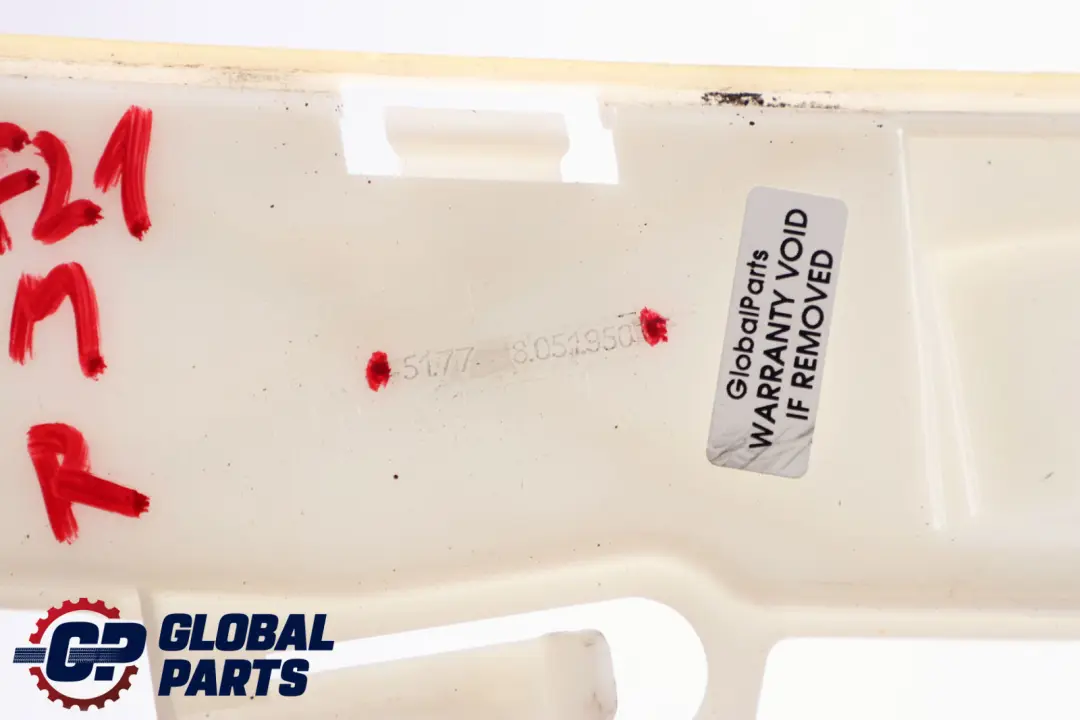 Trim Rear Right O/S Bracket Side Skirt to BMW 1 Series F21 M Sport with Part number 8051950 BMW 1 Series F21 M Sport Trim Rear Right O/S Bracket Side Skirt - SKU 8051950 - Part number 8051950