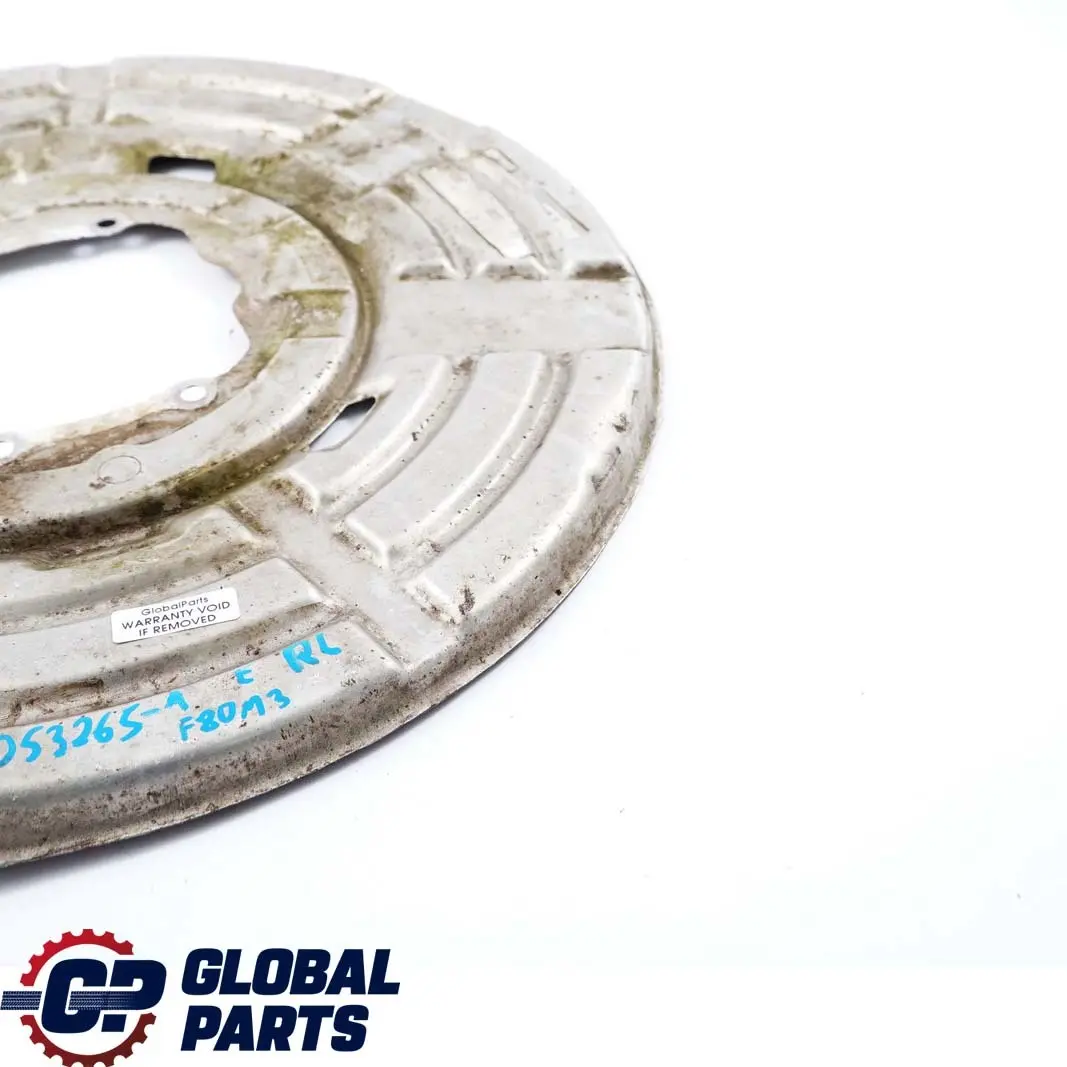 BMW 3 4 er F80 M3 F82 M4 Hinten Links Bremsscheibenschutzplatte Schutzblech - SKU 8053265-1 - Teilenummer 8053265