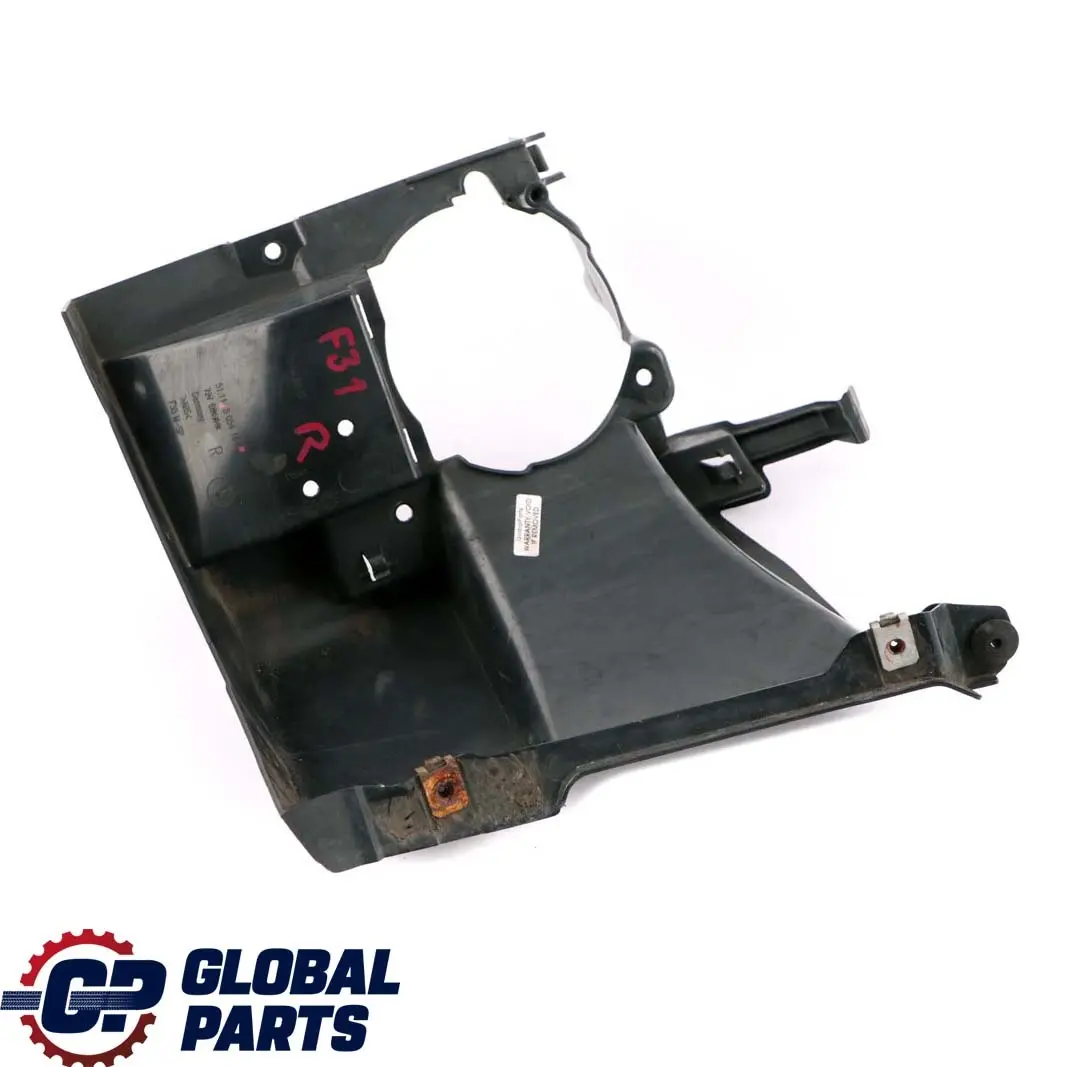 Front Bumper Fog Lamp Right O/S Bracket Holder to BMW 3 F30 F31 M Sport with Part number 8054164 BMW 3 F30 F31 M Sport Front Bumper Fog Lamp Right O/S Bracket Holder - SKU 8054164 - Part number 8054164