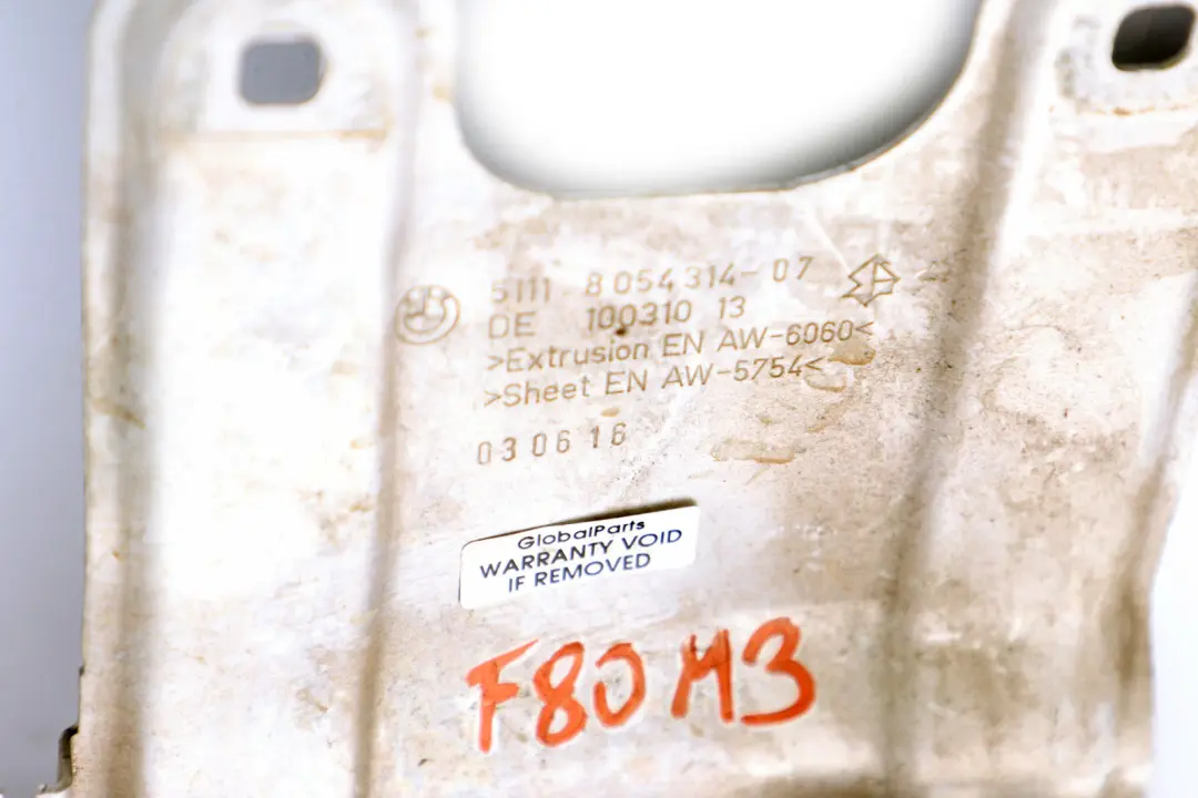 BMW F80 F82 F87 Strefa Zgniotu Prawy Przód Przedni - SKU 8054314 - Numer Części 8054314