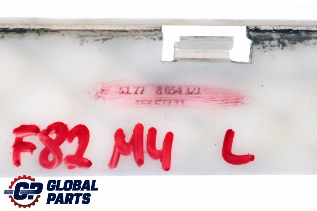 Halteleiste Links 5177 für BMW 4 er F82 F83 M4 mit Teilenummer 8054321 BMW 4 er F82 F83 M4 Halteleiste Links 5177 - SKU 8054321 - Teilenummer 8054321