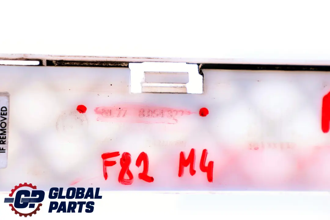 BMW 4 er F82 F83 M4 Halteleiste Rechts 5177 - SKU 8054322 - Teilenummer 8054322