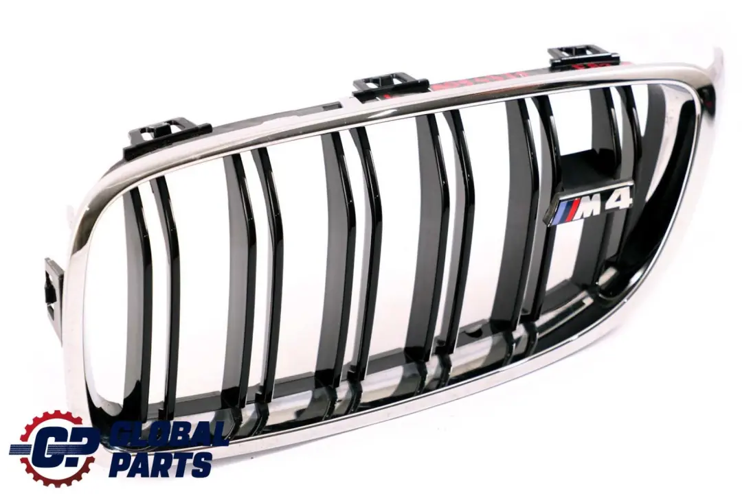 BMW 4 Series F82 F83 M4 Front Bumper Centre Grille Left N/S High Gloss - SKU 8054331 - Part number 8054331