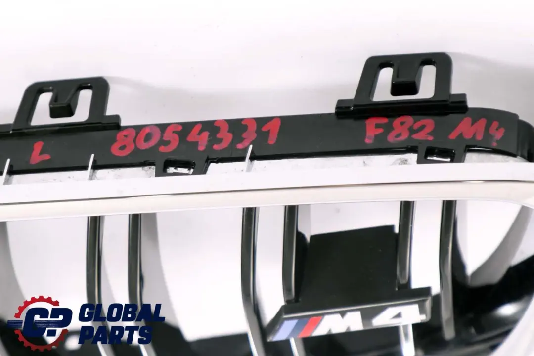 Front Bumper Centre Grille Left N/S High Gloss to BMW 4 Series F82 F83 M4 with Part number 8054331 BMW 4 Series F82 F83 M4 Front Bumper Centre Grille Left N/S High Gloss - SKU 8054331 - Part number 8054331