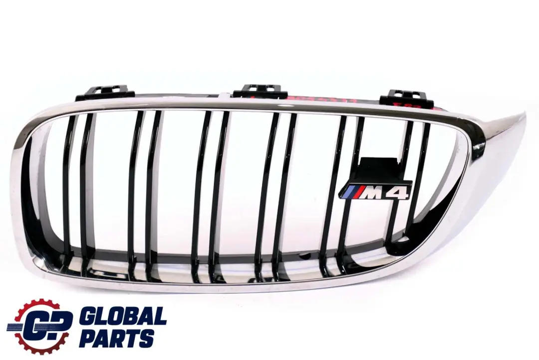 Front Bumper Centre Grille Left N/S High Gloss to BMW 4 Series F82 F83 M4 with Part number 8054331 BMW 4 Series F82 F83 M4 Front Bumper Centre Grille Left N/S High Gloss - SKU 8054331 - Part number 8054331