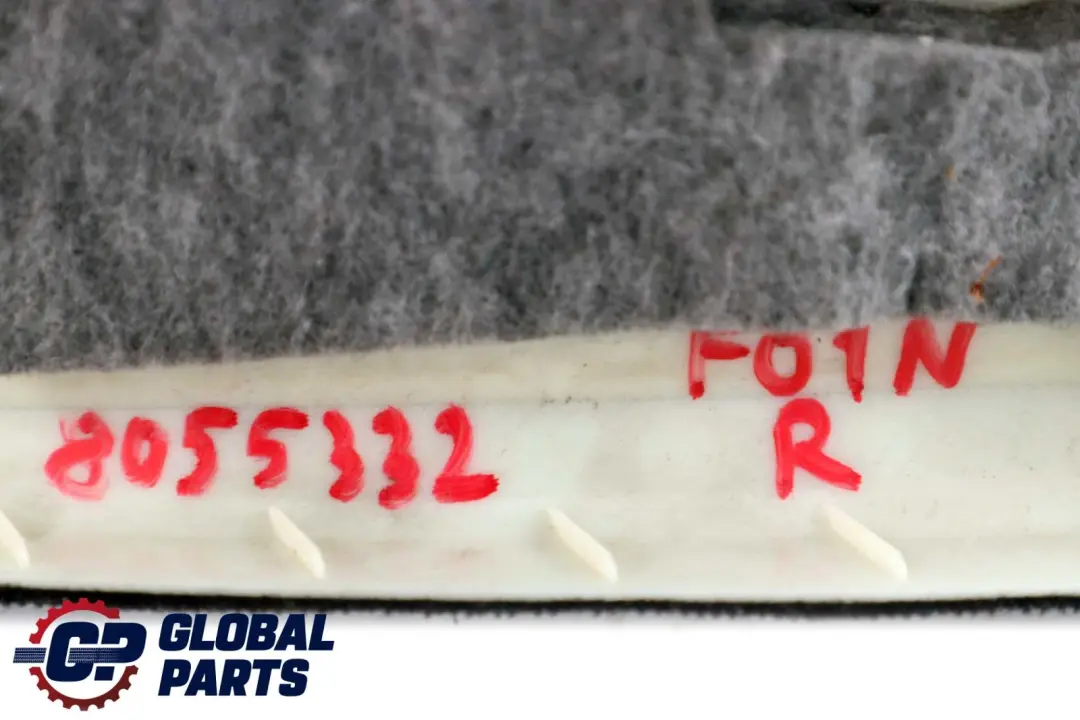 BMW 7 Series F01 F02 LCI Cover Trim B Column Upper Right O/S Anthracite - SKU 8055332 - Part number 8055332