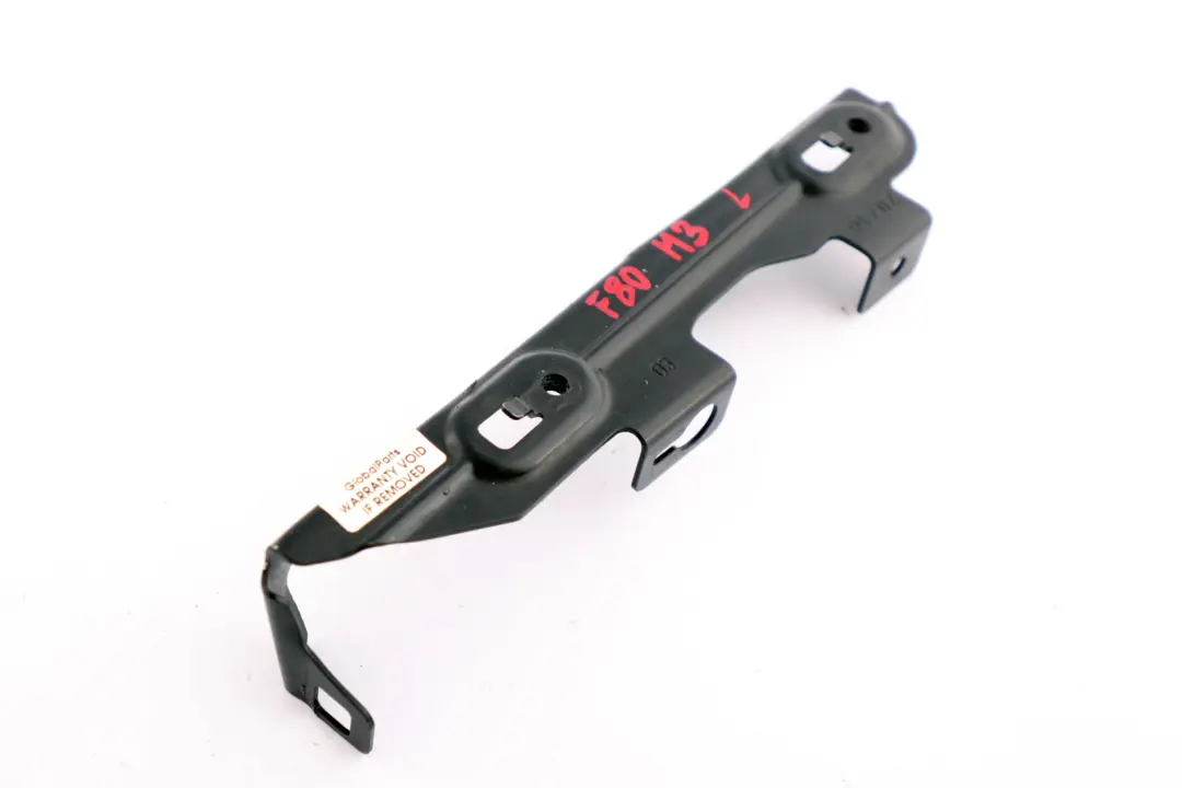 Left N/S Upper Cooler Radiator Bracket to BMW 3 4 Series F80 M3 F82 M4 with Part number 17117526443 BMW 3 4 Series F80 M3 F82 M4 Left N/S Upper Cooler Radiator Bracket - SKU 8055671 - Part number 17117526443