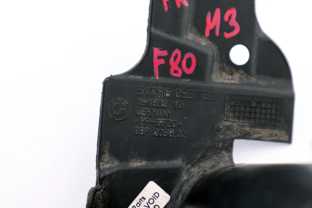 Copertura Sterzo Anteriore Destra per BMW F80 M3 F82 F83 M4 con numero di parte 8055732 BMW F80 M3 F82 F83 M4 Copertura Sterzo Anteriore Destra - SKU 8055732 - Numero di parte 8055732