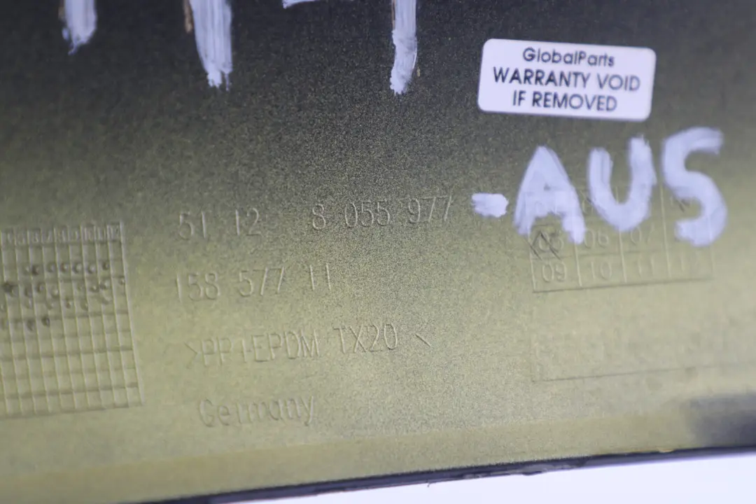 Bumper Exhaust Diffuser Trim Austin Yellow to BMW 3 4 Series F80 M3 F82 M4 Rear with Part number 8055977 BMW 3 4 Series F80 M3 F82 M4 Rear Bumper Exhaust Diffuser Trim Austin Yellow - SKU 8055977-AUS - Part number 8055977