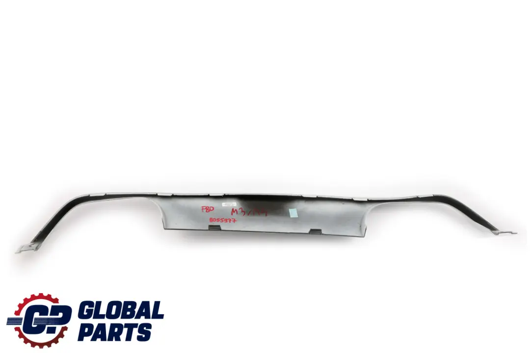 Bumper Exhaust Diffuser Trim Insert White to BMW 3 4 Series F80 F82 F83 M3 M4 Rear with Part number 8055977 BMW 3 4 Series F80 F82 F83 M3 M4 Rear Bumper Exhaust Diffuser Trim Insert White - SKU 8055977 - Part number 8055977