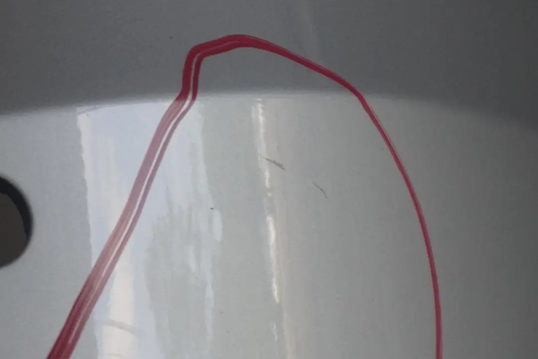 BMW 3 F31 Touring M Sport Rear Bumper Trim Panel PDC Glacier Silver - A83 - SKU 8056577-GSB - Part number 8056577