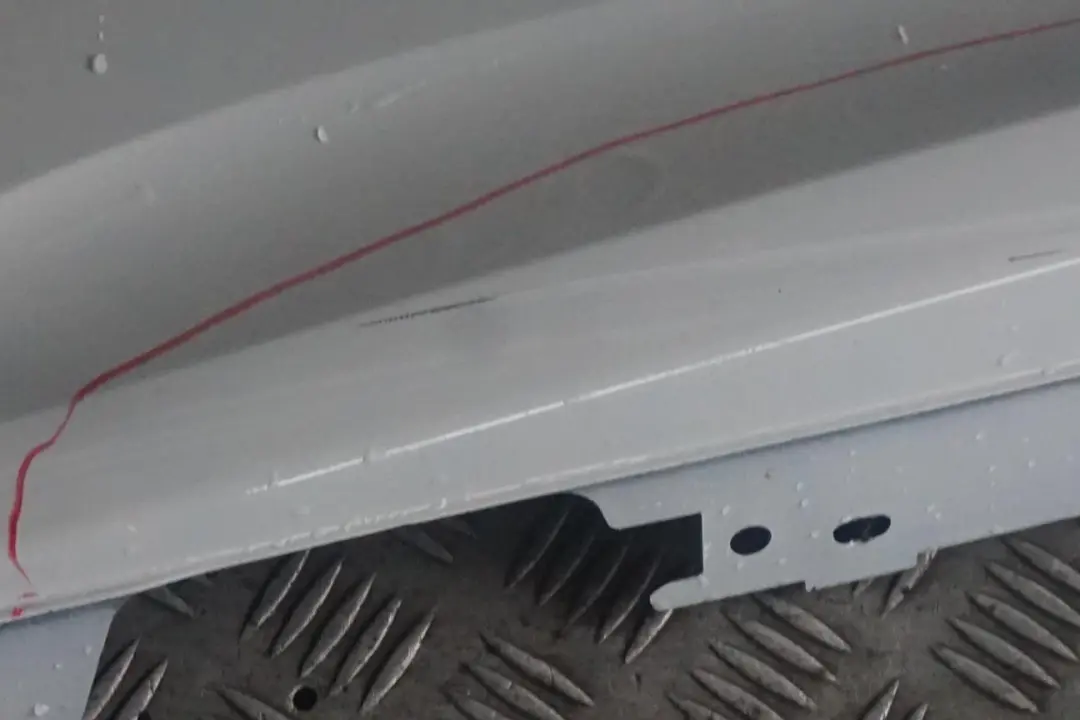  Side Skirt BMW F20 M Sport Sill Strip Cover Right O/S Alpine White - 300 - SKU 8056816-AW - Part number 8056816