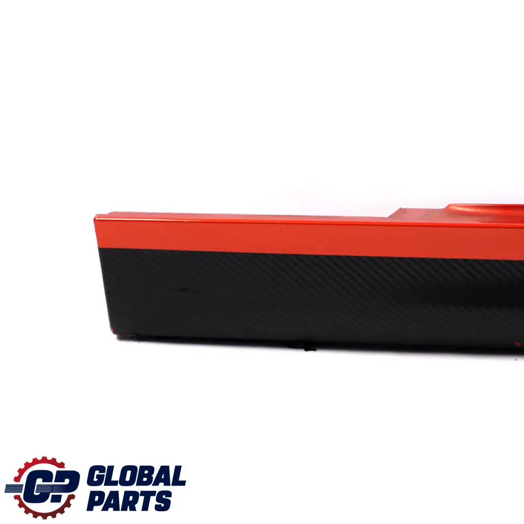 BMW 1 2 F21 F22 M Sport Sill Strip Side Skirt Left N/S Valencia Orange Metallic - SKU 8056817-ORG - Part number 8056817