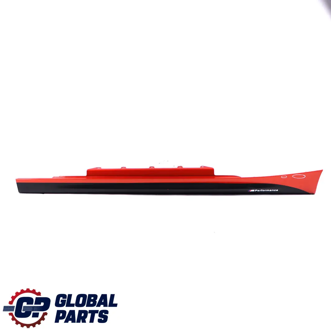 Sill Strip Side Skirt Left N/S Valencia Orange Metallic to BMW 1 2 F21 F22 M Sport with Part number 8056817 BMW 1 2 F21 F22 M Sport Sill Strip Side Skirt Left N/S Valencia Orange Metallic - SKU 8056817-ORG - Part number 8056817