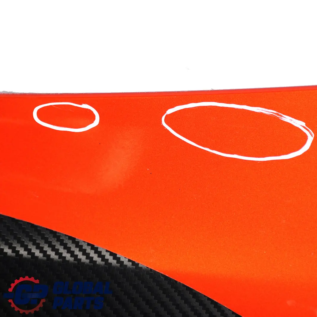 BMW 1 2 F21 F22 M Sport Sill Strip Side Skirt Left N/S Valencia Orange Metallic - SKU 8056817-ORG - Part number 8056817