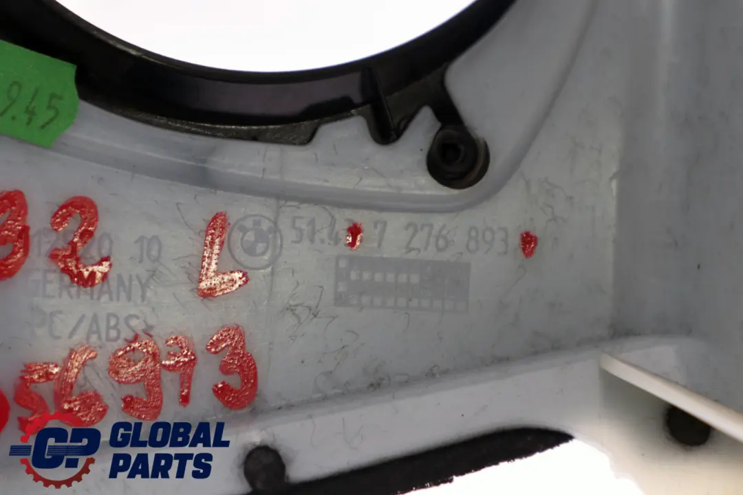 Cache colonne B supérieur gauche Anthracite Noir 7276893 pour BMW F32 F82 M4 à propos du numéro de pièce 8056973 BMW F32 F82 M4 Cache colonne B supérieur gauche Anthracite Noir 7276893 - SKU 8056973 - Numéro de pièce 8056973