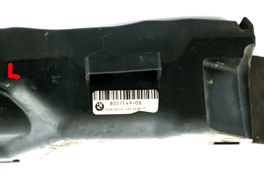 BMW F80 M3 F82 M4 F87 M2 Front Bumper Air Duct Pipe Hose Left N/S - SKU 8057149 - Part number 8057149
