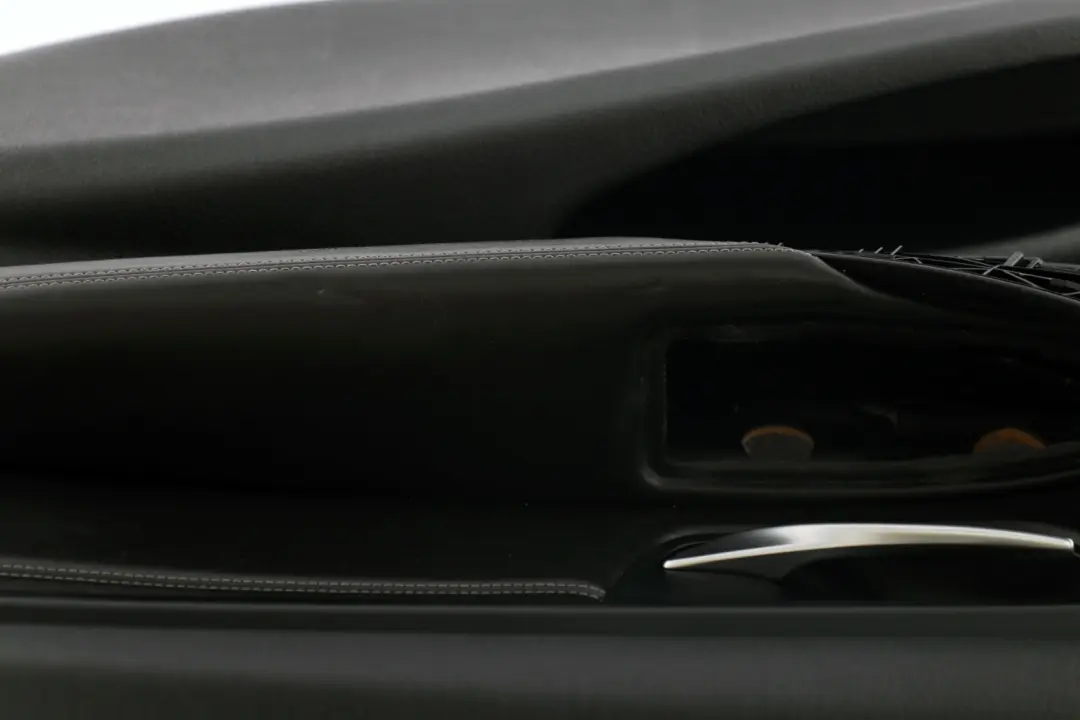 Front Right O/S Black Leather Door Card Trim Panel to BMW 3 Series F80 M3 with Part number 8057370 BMW 3 Series F80 M3 Front Right O/S Black Leather Door Card Trim Panel - SKU 8057370 - Part number 8057370
