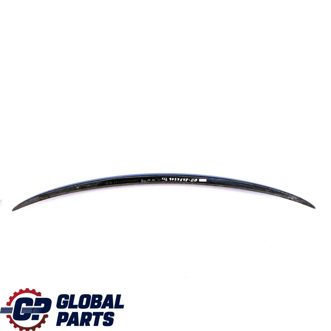 BMW 2 F22 M Sport Boot Trunk Lid Tailgate Rear Spoiler Trim Estoril Blue - B45 - SKU 8057648-EB - Part number 8057648