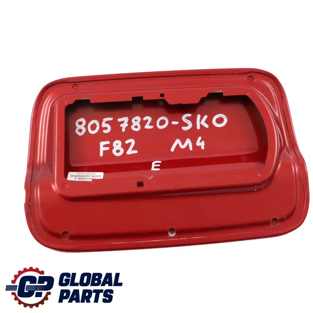 Einfüllklappe Sakhir Orange C1H 5117 für BMW 4 er F82 M4 mit Teilenummer 8057820 BMW 4 er F82 M4 Einfüllklappe Sakhir Orange C1H 5117 - SKU 8057820-SKO - Teilenummer 8057820