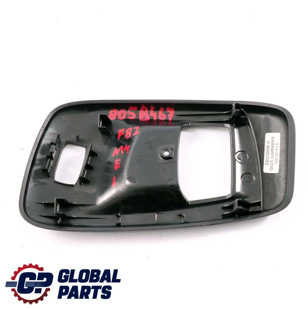 Left Seat N/S Release Cover Trim Black to BMW 4 Series F82 M4 with Part number 8058467 BMW 4 Series F82 M4 Left Seat N/S Release Cover Trim Black - SKU 8058467 - Part number 8058467