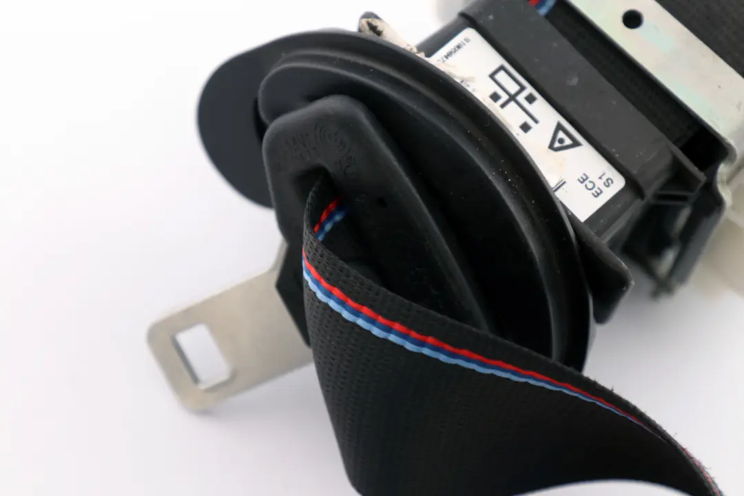 Safety Seat Upper Belt Front Left N/S Black to BMW 3 4 Series F80 M3 F36 LCI with Part number 8058473 BMW 3 4 Series F80 M3 F36 LCI Safety Seat Upper Belt Front Left N/S Black - SKU 8058473 - Part number 8058473