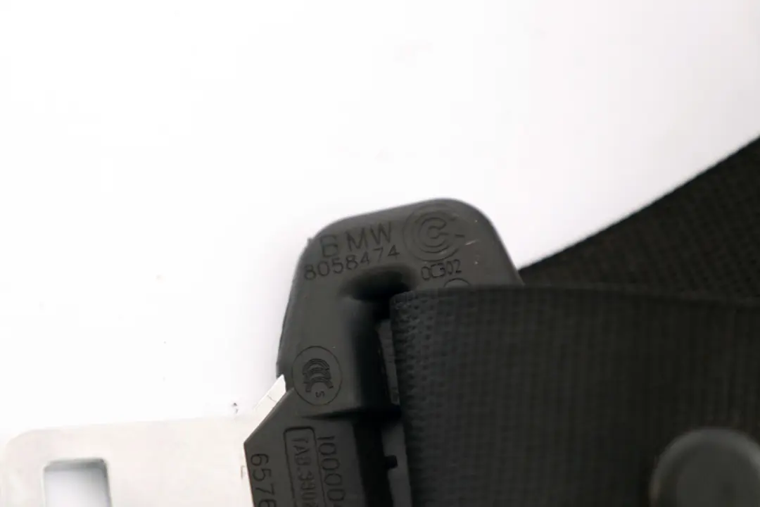 Safety Seat Upper Belt Front Right O/S Black to BMW 3 4 Series F80 M3 F36 LCI with Part number 8058474 BMW 3 4 Series F80 M3 F36 LCI Safety Seat Upper Belt Front Right O/S Black - SKU 8058474 - Part number 8058474