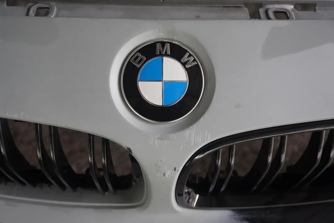 BMW 3 4 Series F80 M3 F82 M4 Front Bumper Complete Trim Panel Black Sapphire - SKU 8058782-BS - Part number 8058782