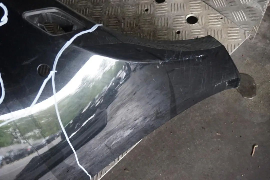 Front Bumper Complete Trim Panel Black Sapphire to BMW 3 4 Series F80 M3 F82 M4 with Part number 8058782 BMW 3 4 Series F80 M3 F82 M4 Front Bumper Complete Trim Panel Black Sapphire - SKU 8058782-BS - Part number 8058782