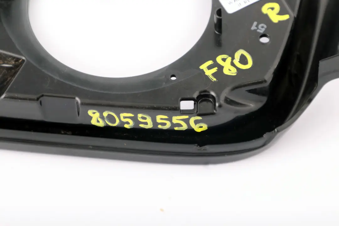 Brillo Anillo Espejo Wing Derecha para BMW F30 F31 F32 F80 M3 M Sport Alto con número de pieza 8059556 BMW F30 F31 F32 F80 M3 M Sport Alto Brillo Anillo Espejo Wing Derecha - SKU 8059556 - Número de pieza 8059556