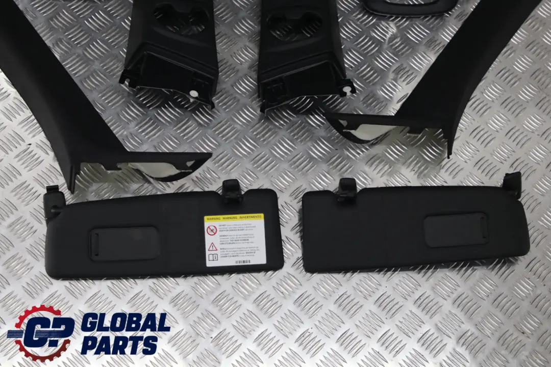 BMW F21 F21N Complete Headlining Roof Lining Black + Pillars Handles 8051627 - SKU 8059625 - Part number 8059625