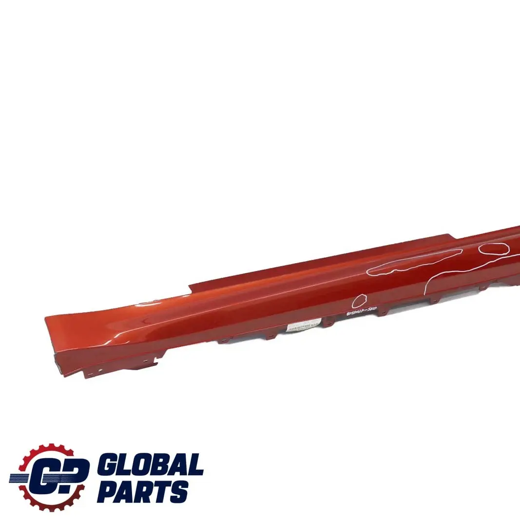 Bas de Porte Seuil a Gauche Sakhir Orange - C1H pour BMW 4 Serie F82 F83 M4 à propos du numéro de pièce 8059627 BMW 4 Serie F82 F83 M4 Bas de Porte Seuil a Gauche Sakhir Orange - C1H - SKU 8059627-SKO - Numéro de pièce 8059627