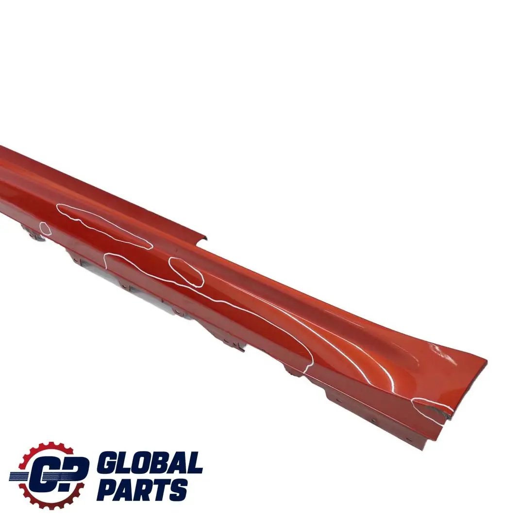 BMW 4 Series F82 F83 M4 Sill Strip Side Skirt Left N/S Sakhir Orange - C1H - SKU 8059627-SKO - Part number 8059627