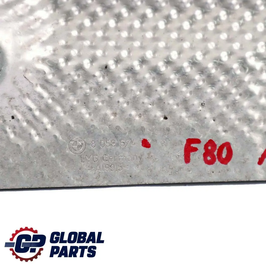 Calor Trasero Aislamiento Silenciador para BMW F80 M3 F82 M4 LCI Escudo de con número de pieza 8059674 BMW F80 M3 F82 M4 LCI Escudo de Calor Trasero Aislamiento Silenciador - SKU 8059674 - Número de pieza 8059674