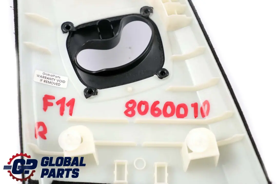 BMW 5 Series F10 F11 Cover B-Column Upper Right O/S Trim Anthracite - SKU 8060010 - Part number 9116350