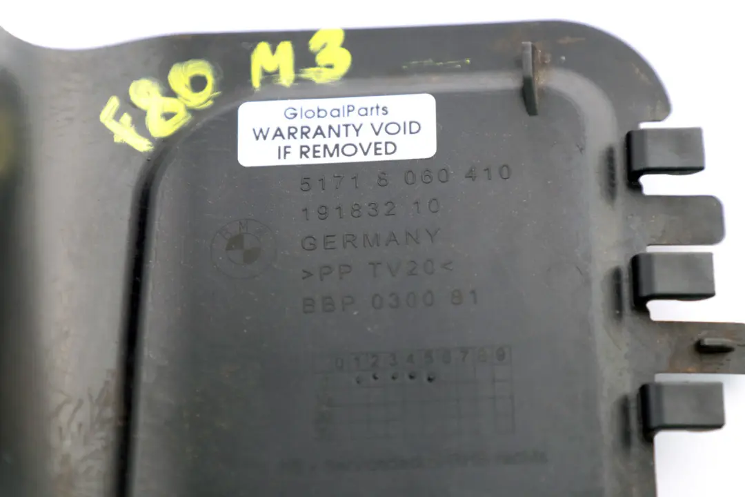 BMW F80 M3 F82 F83 M4 Abdeckkappe Rechts - SKU 8060410 - Teilenummer 8060410