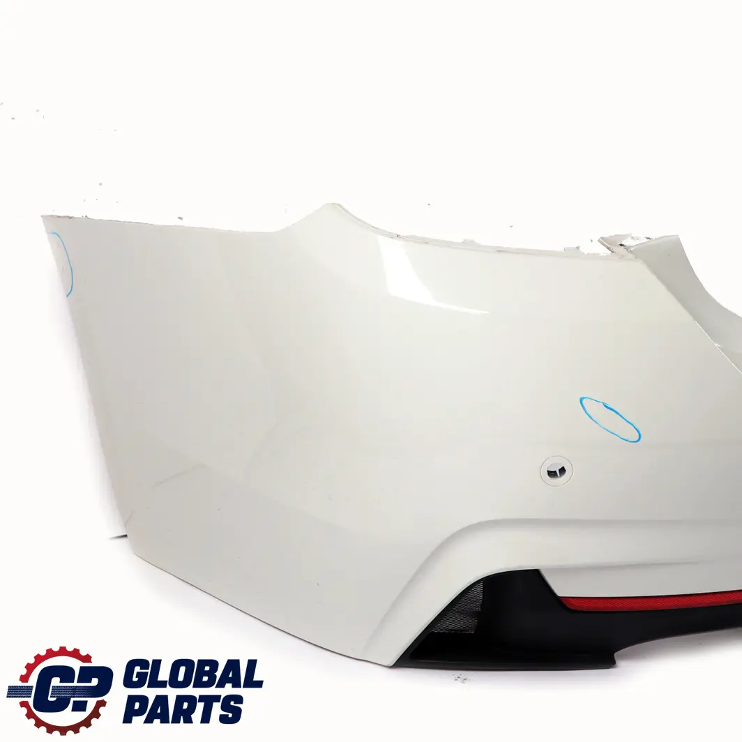 BMW F32 F33 M Sport Zderzak Panel Tylny PDC Alpinweiss Alpine White - 300 - SKU 8060889-AW - Numer Części 8060889
