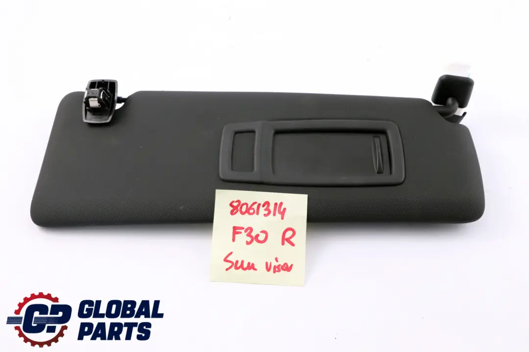 BMW F30 F31 F80 Sonnenblende Mit Spiegel Rechts Schwarz - SKU 8061314 - Teilenummer 8061314